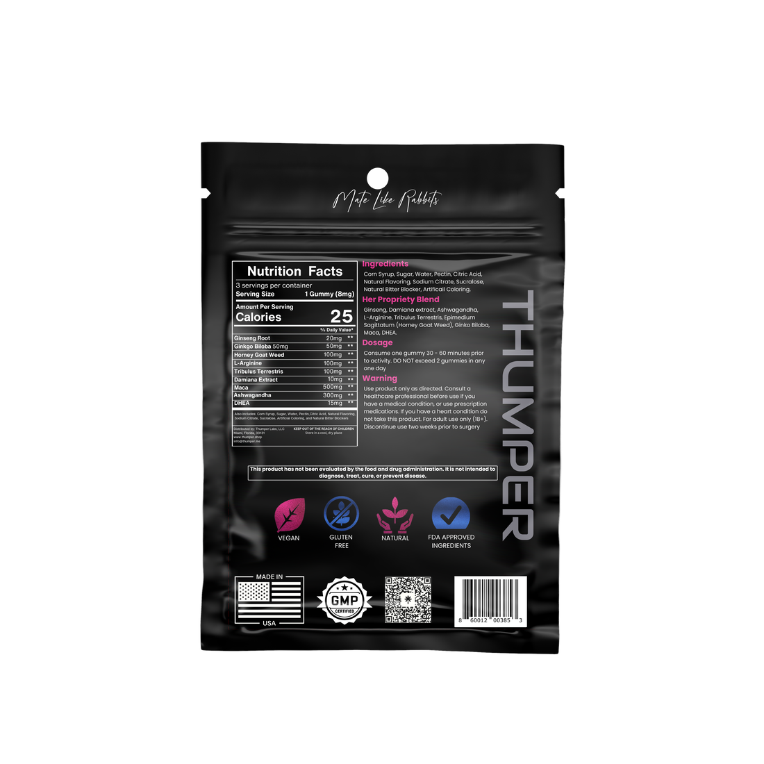 "Hers" Pouch (Set of 3)