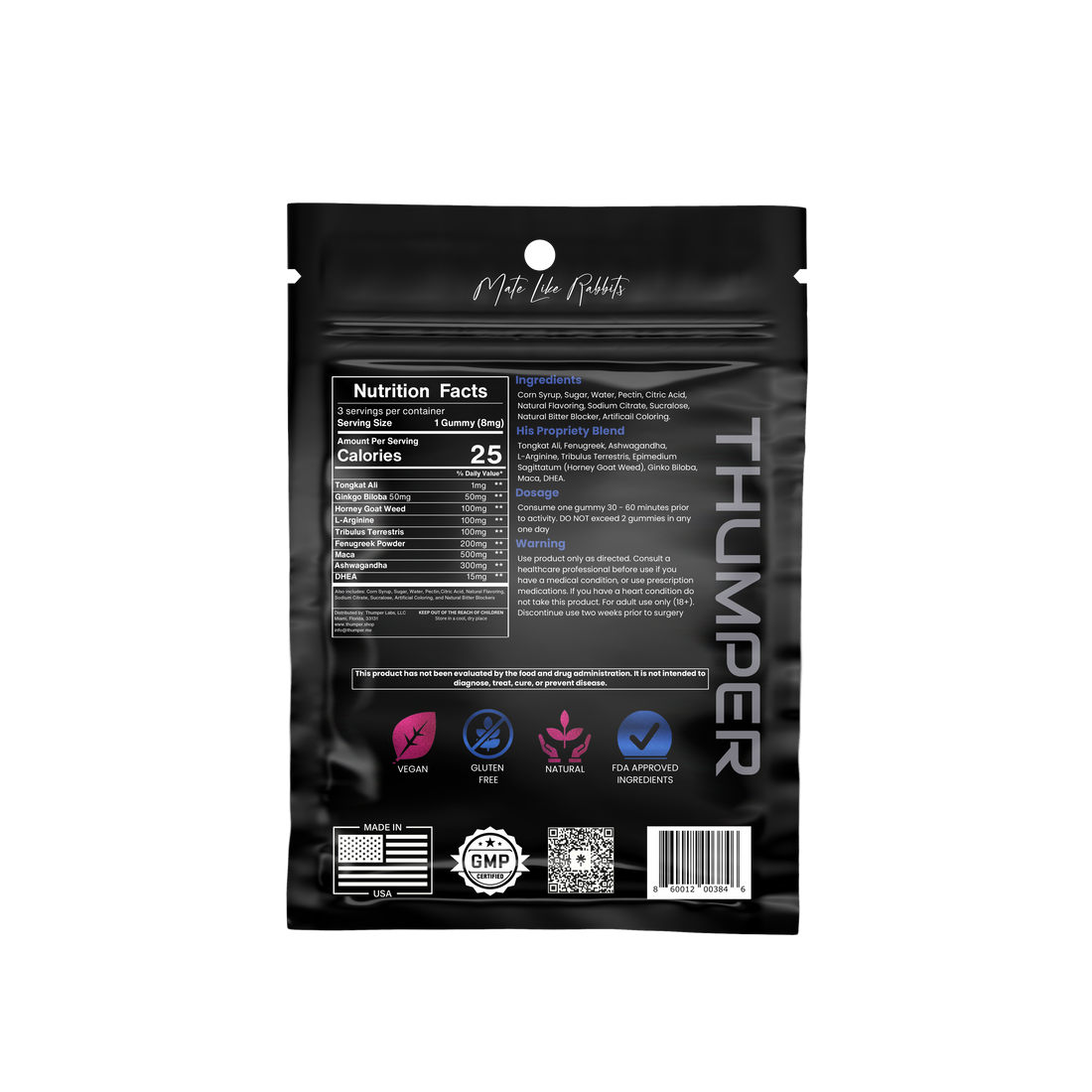 "His" Pouch (Set of 3)